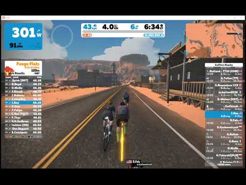 Quick bike change in Zwift