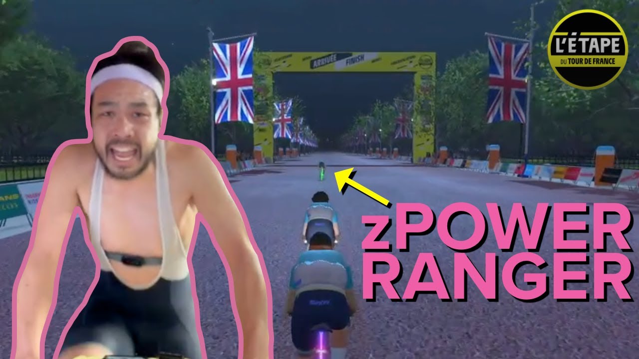zPower Blows Up L’Etape du Tour de France Zwift Race