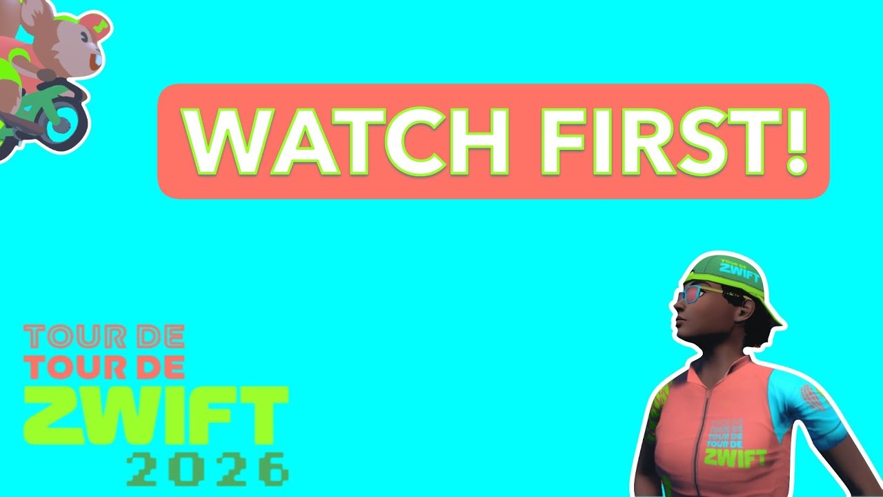Tour de Zwift 2026: Watch This Before You Ride