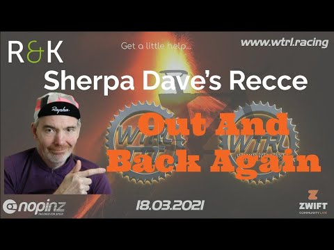 Sherpa Dave's TTT Recon - WTRL #100 - Watopia Out and Back Again