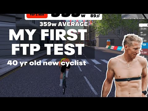 First Zwift FTP Test | Why do one? | New cyclist aged 40