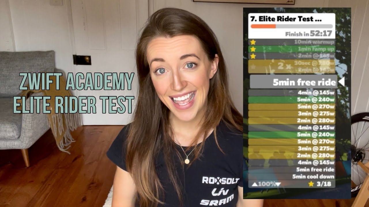 ZWIFT Academy 2021 - Elite Rider Test