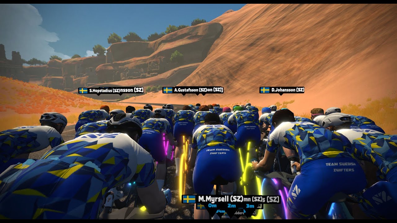 Team SZ v ESCO Tonic Boom [Zwift Cllub Ladder)