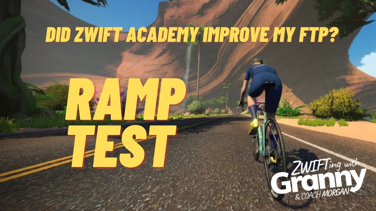 DID ZWIFT ACADEMY IMPROVE MY FTP? RAMP TEST!