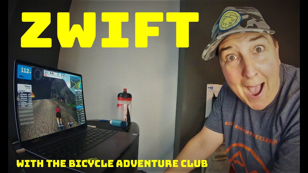 ZWIFT & Wahoo Kickr with the Bicycle Adventure Club