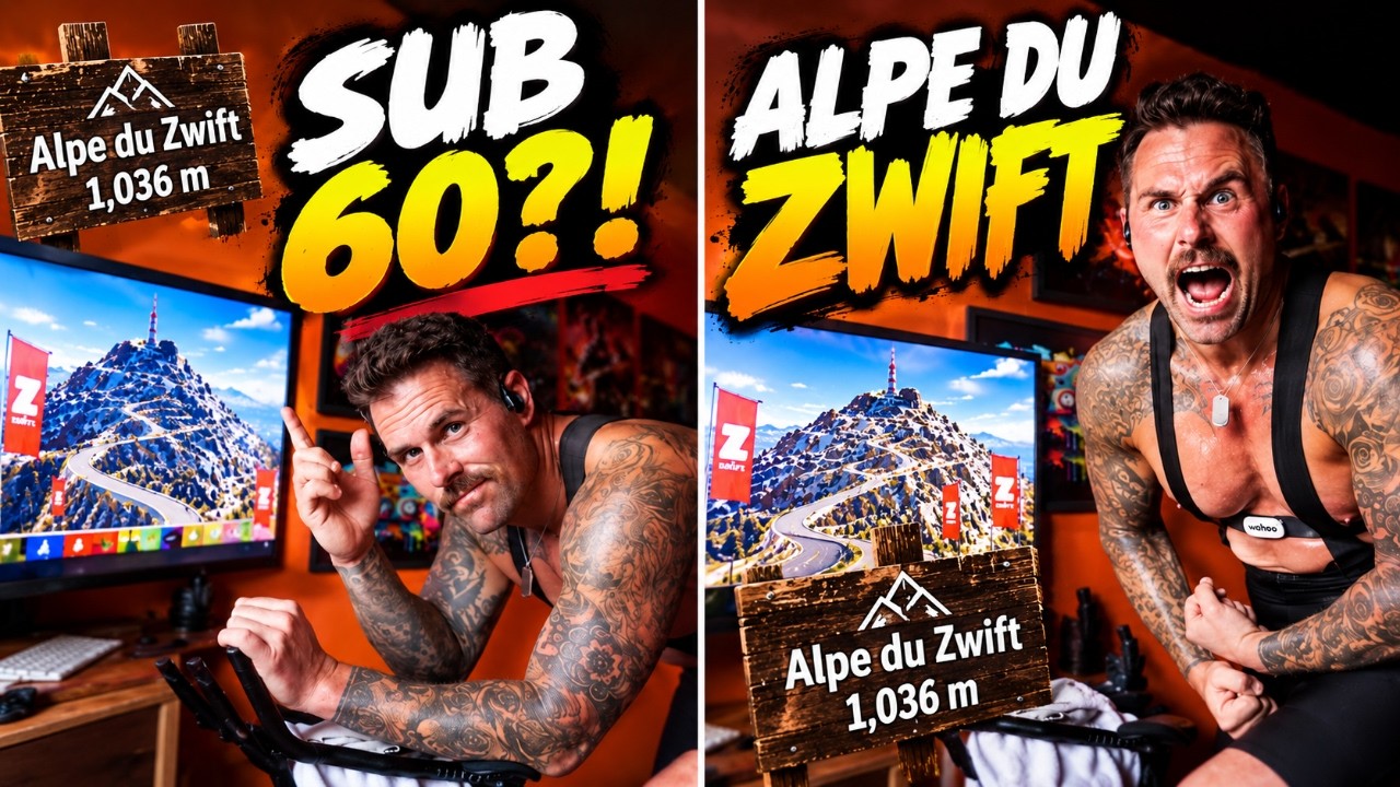 Can a 100kg Rider Climb Alpe du Zwift in under 1 Hour?