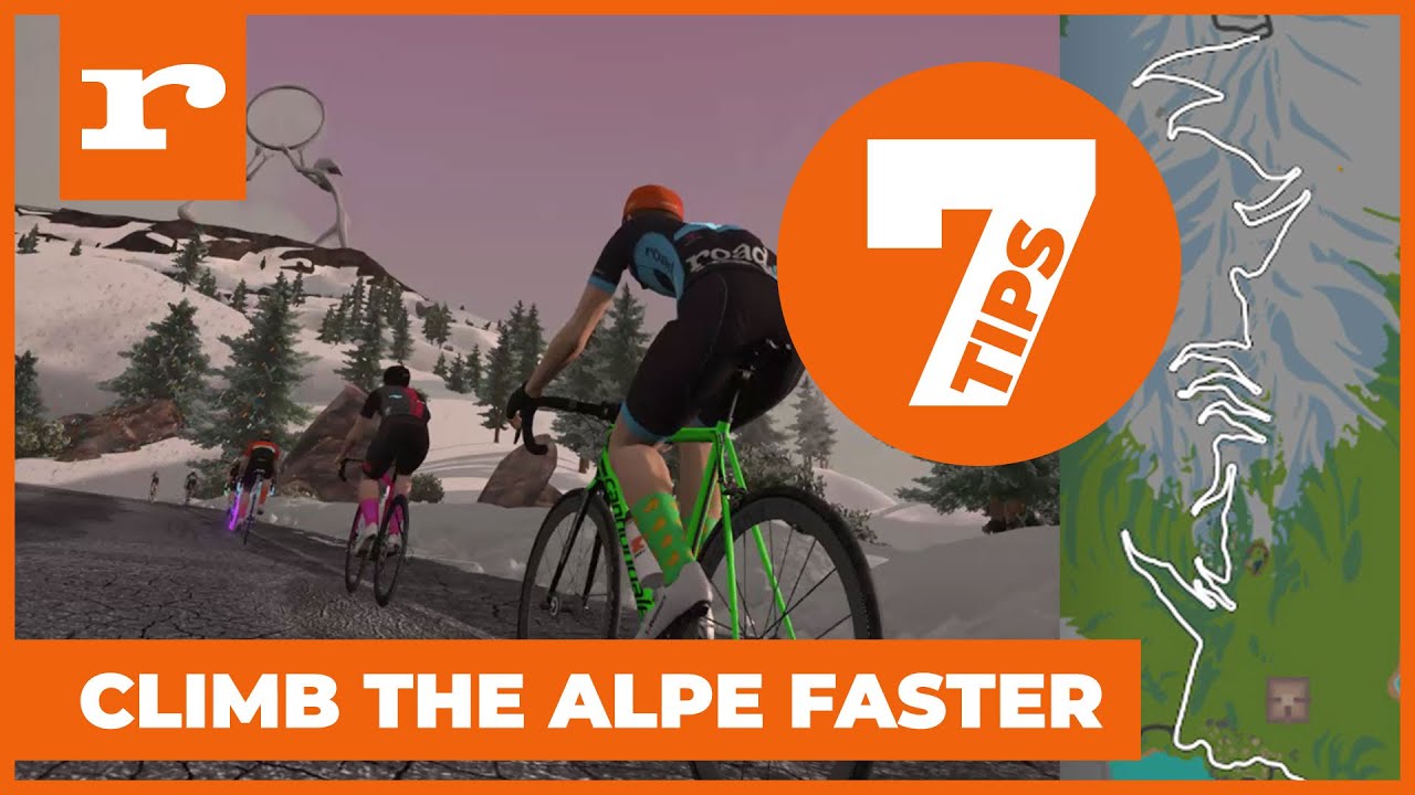 Climb the Alpe faster on Zwift! | 7 top tips to go quicker