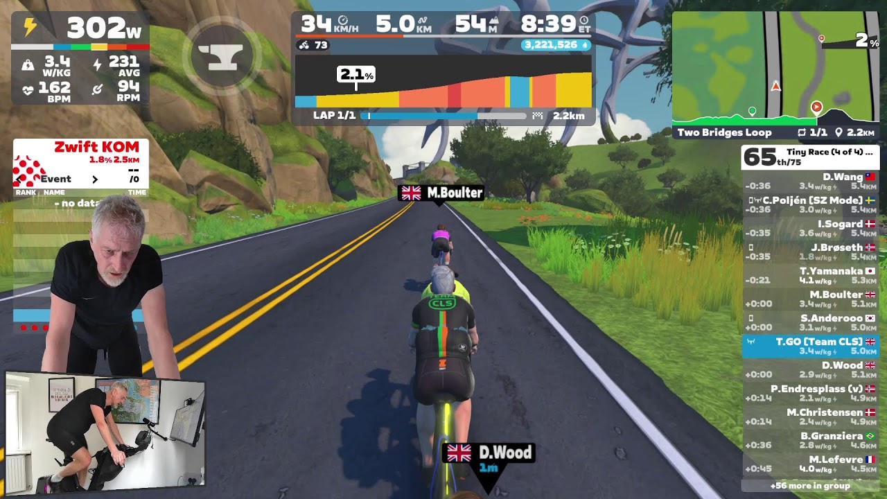 LIVE: Four Tiny Races