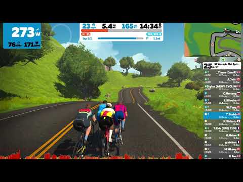 Zwift 1st Place in the D Category on 4 Hours of Training