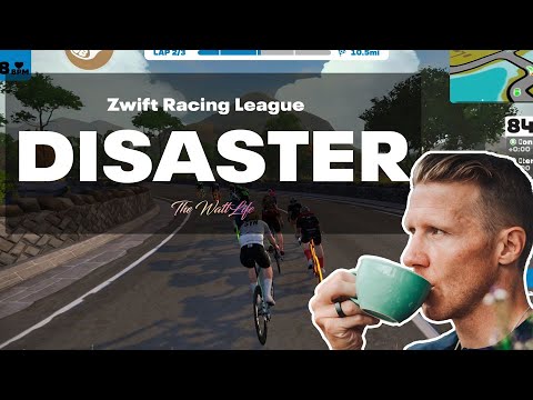 Zwift Race | Zwift Racing League Cat B Disaster