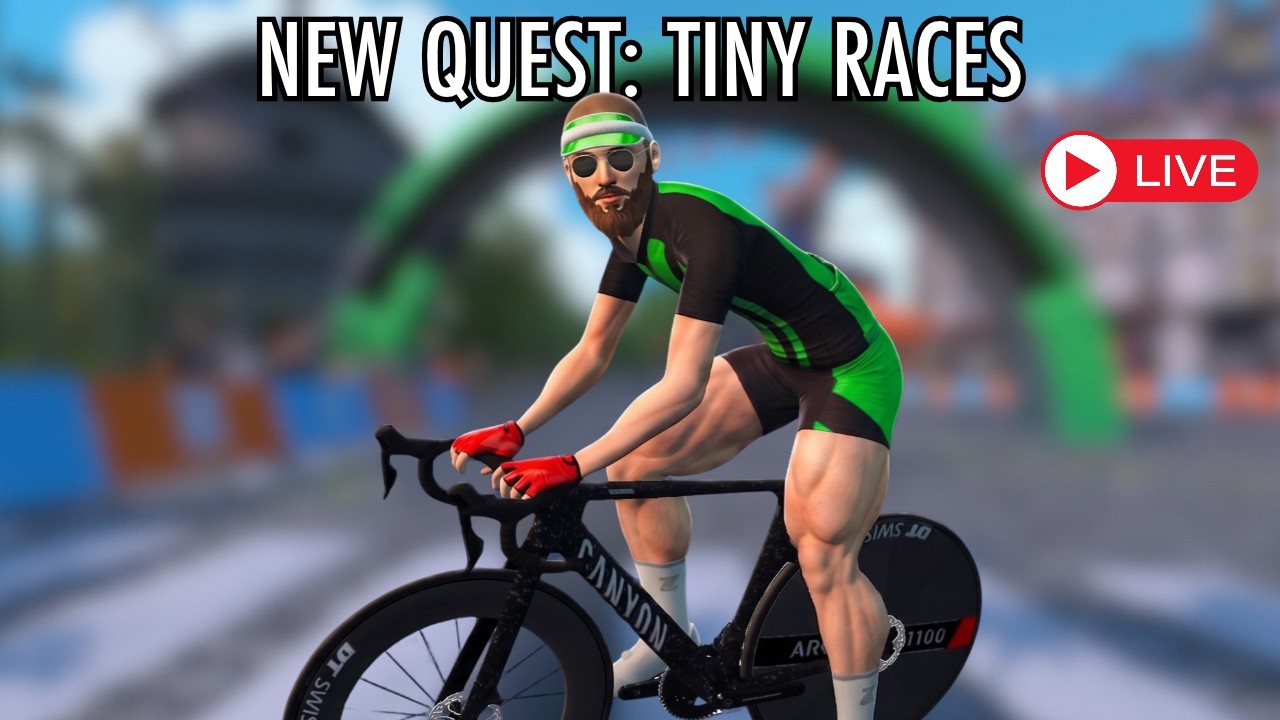 4 Zwift Races in a Row 🦵