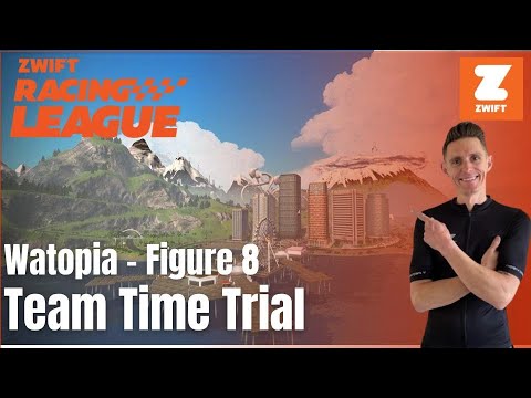 Zwift Racing League // Stage 5 // Watopia Figure 8 TTT