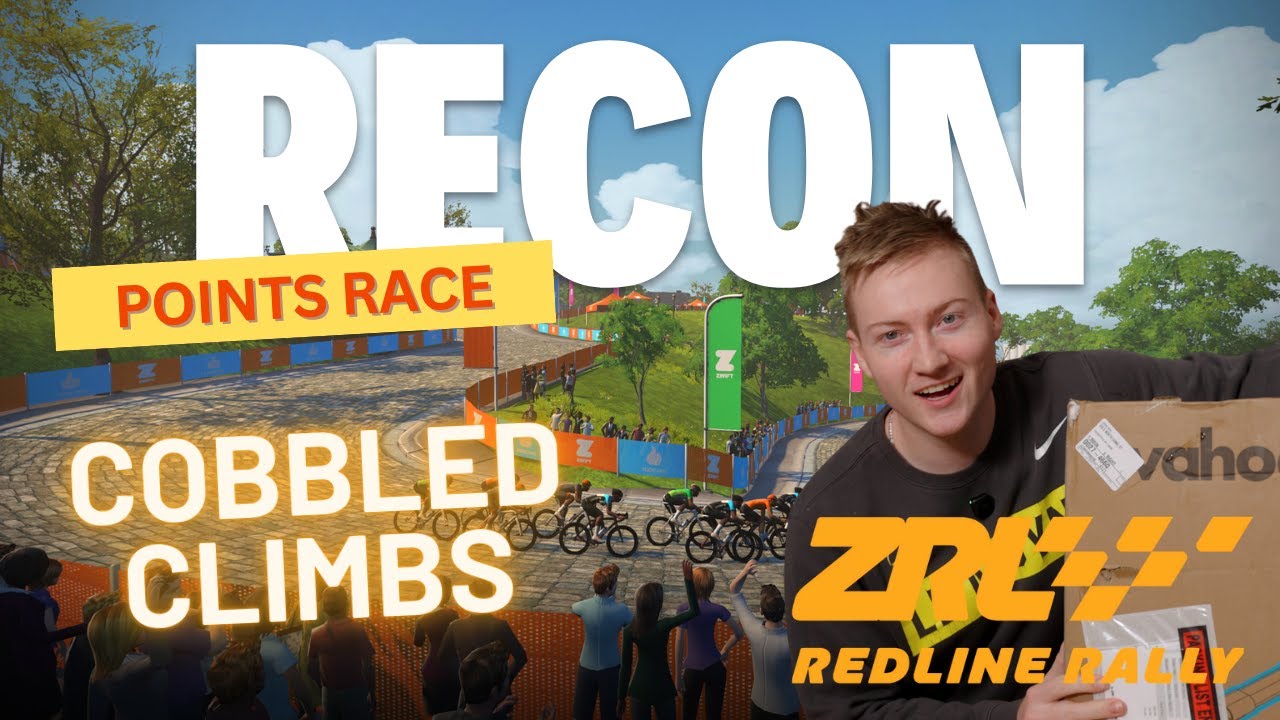 Cobbled Climbs Recon || Zwift Racing League 2026 || Points Race