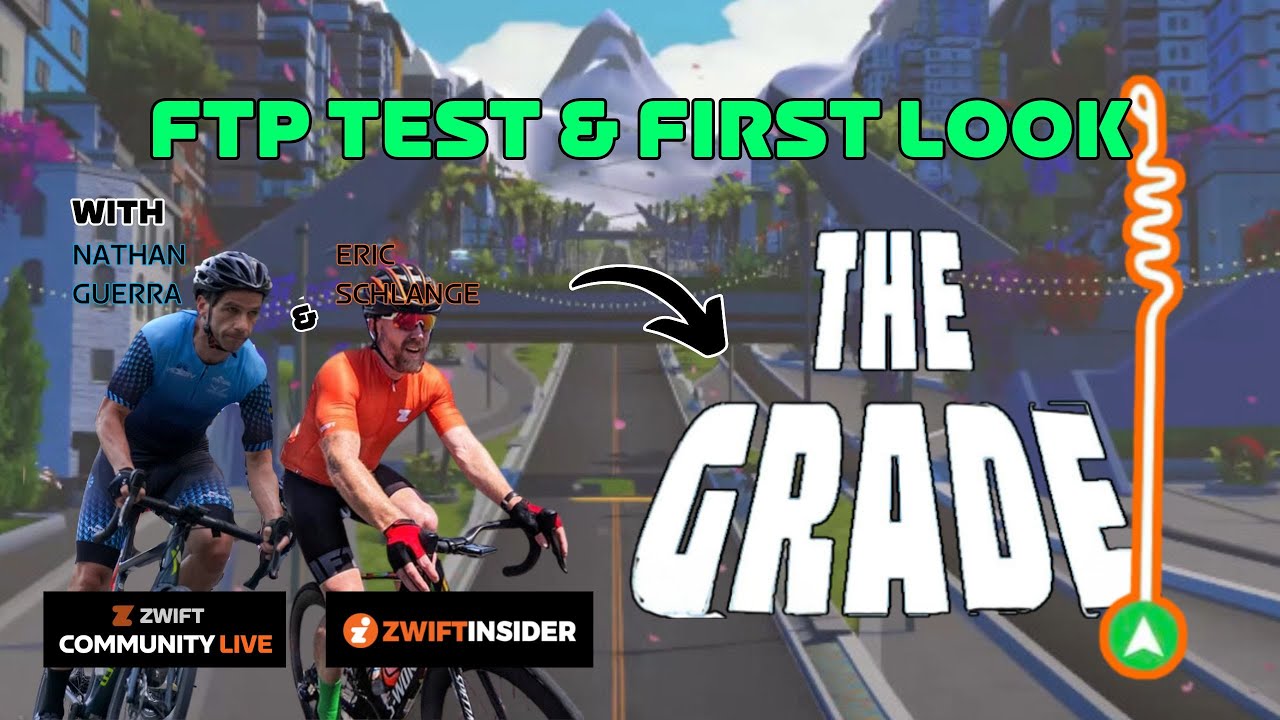 The Grade FTP Test First Look-Zwift's Watopia Expansion