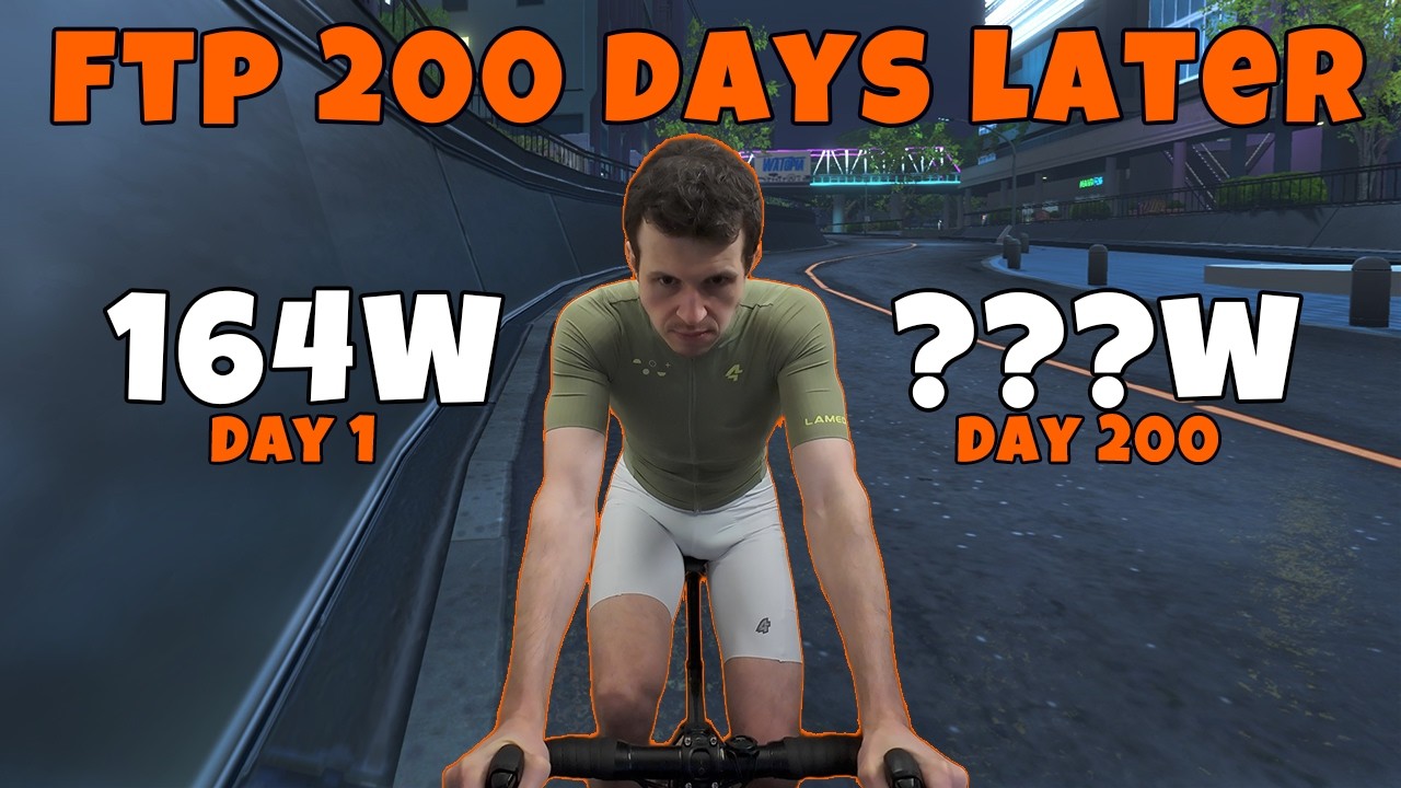 I Tested My FTP After 200 Days of Cycling