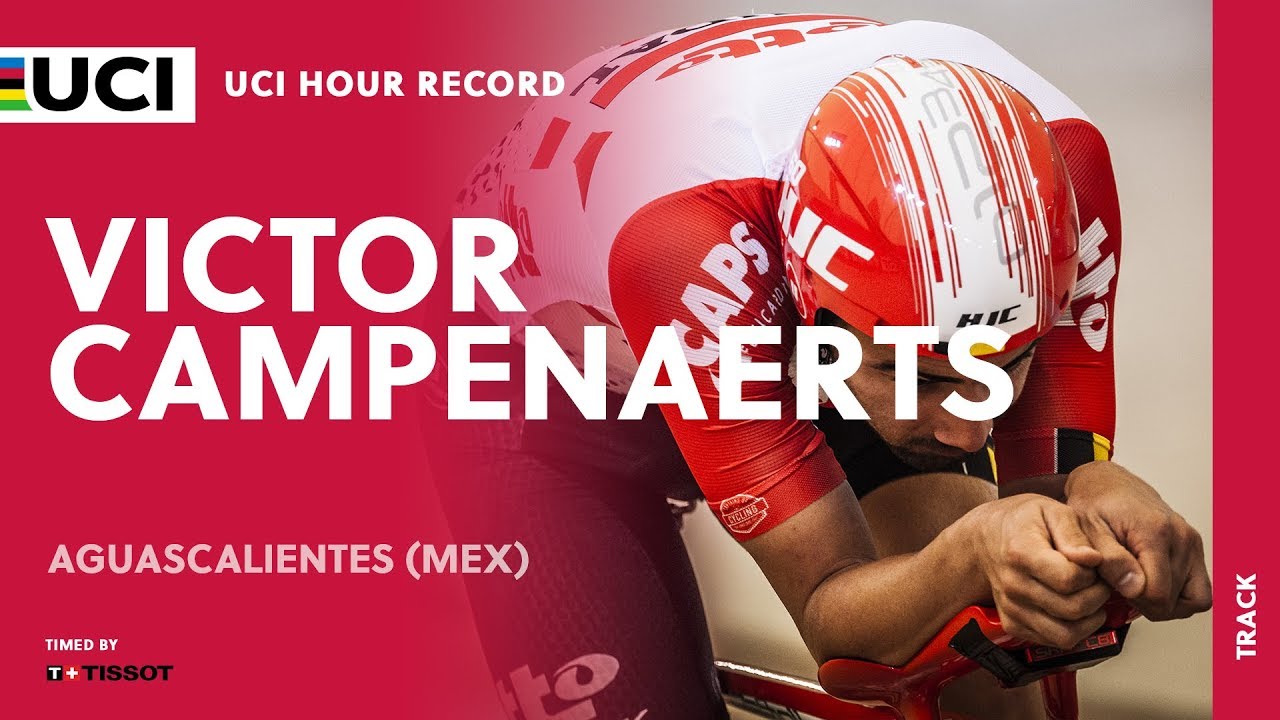 Victor Campenaerts, UCI Hour Record timed by Tissot – Aguascalientes (MEX)