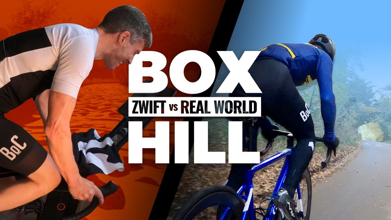 Cycling Box Hill | Which is Faster Zwift or Real Life?  Full Gas On Wilier Zero SLR With Power Data
