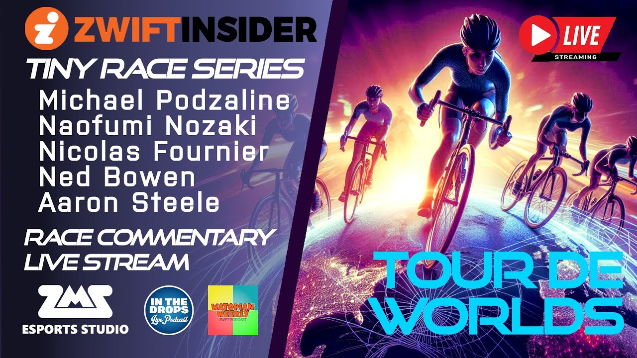 Zwift Insider Tiny Races - Tour de Worlds