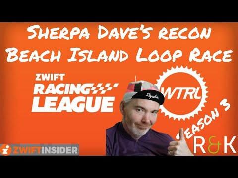 ZRL Season 3 - Race 2 - Recon Ride - Watopia's Beach Island Loop