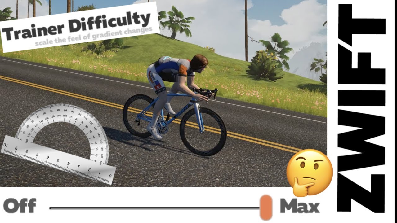 Zwift Trainer Difficulty: There's one more thing to know....descents!