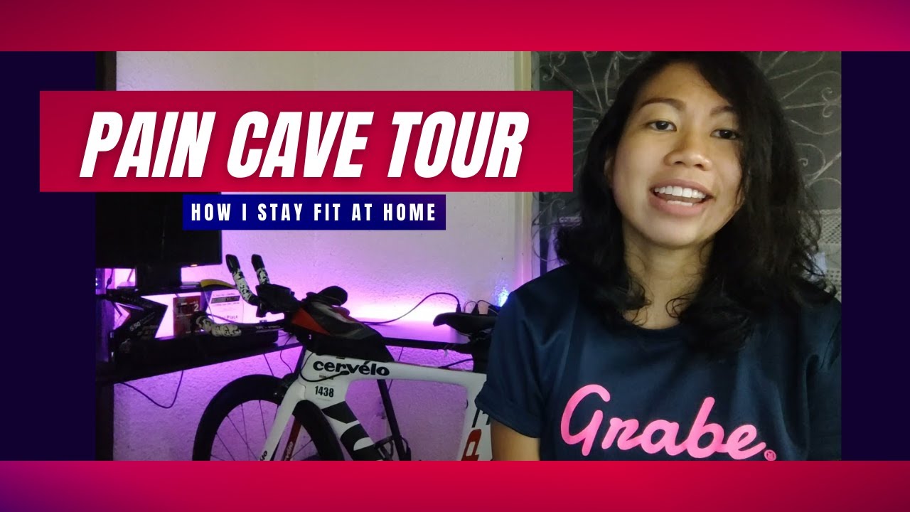 Zwift Cribs: Triathlete Pain Cave Tour: How I Stay Fit At Home