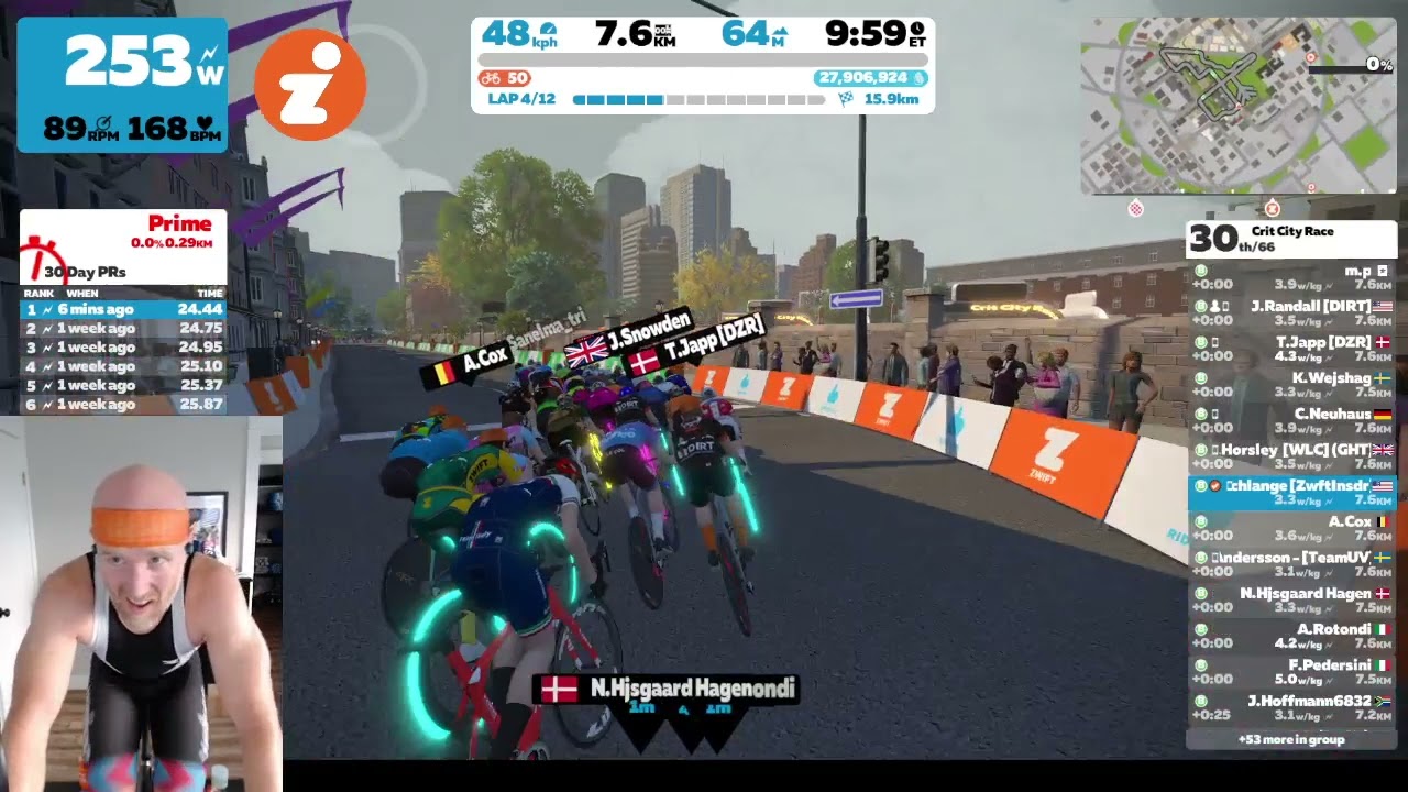 Crit City B Race, sans rocker plate
