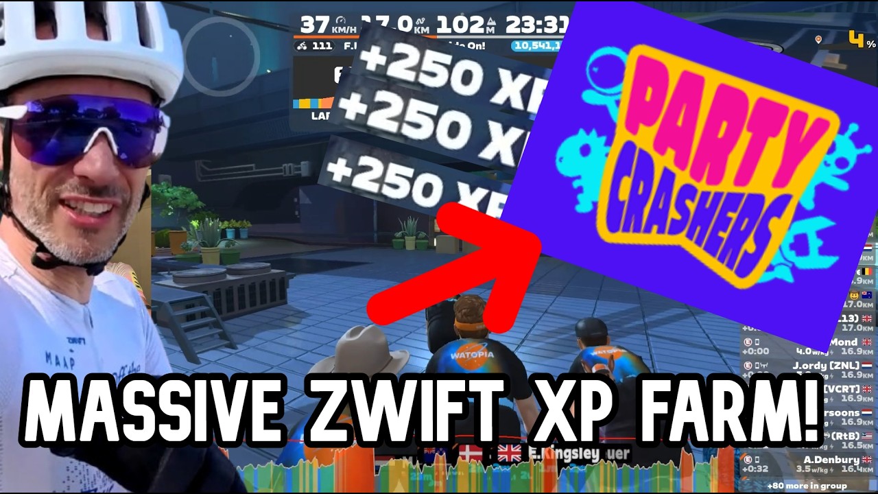 This event is the ultimate Zwift XP Farm! 🚀 (2000+ XP In One Race?)