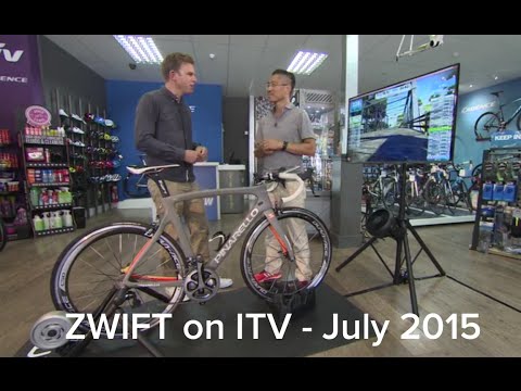 Zwift on ITV Cycling Show - July 2015