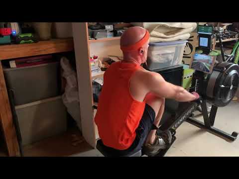 Rowing on Zwift