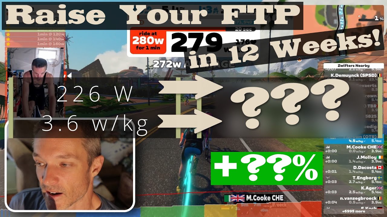 Did I Raise My FTP After Zwift's 12 Week Build Me Up Training Plan - Was it all worth it?!?