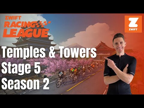 Zwift Racing League / Temples and Towers / Recon Stage 5