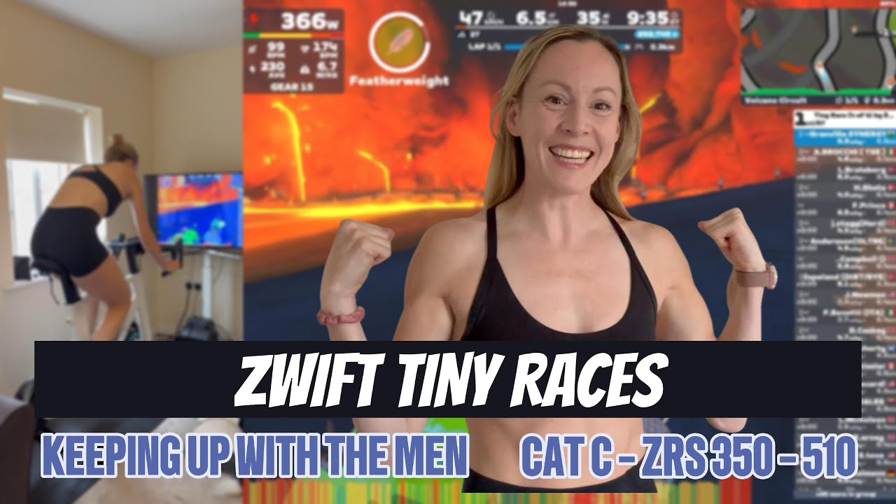 Zwift Insider Tiny Races - Can I keep up with the men?