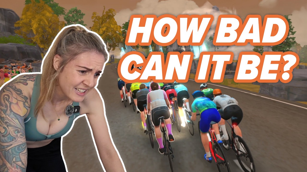 I FINALLY Tried Zwift Racing!