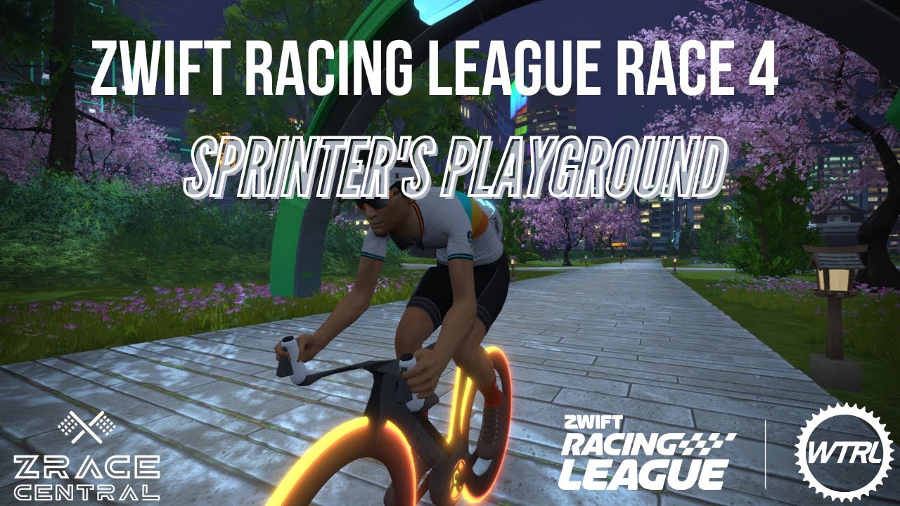 Zwift Racing League Race 4 Guide // Sprinter's Playground