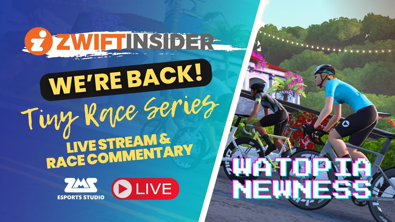 Zwift Insider Tiny Races - Watopia Newness