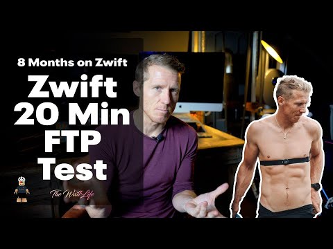 Zwift 20 min FTP Test | How close is it to a Zwift Ramp Test