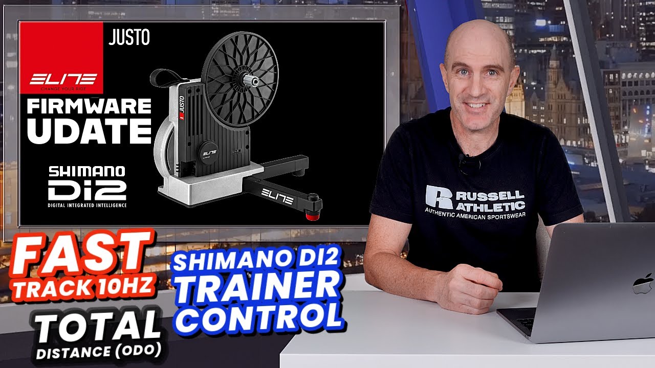 ELITE Justo Smart Trainer Update: Fast Track (10Hz) // Di2 Trainer Control // Total Distance