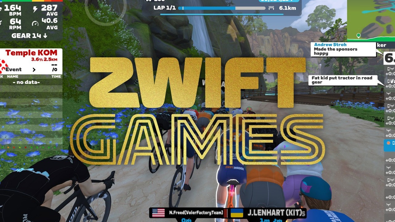 Zwift Games Race 1 on Kaze Kicker (510-650 group)