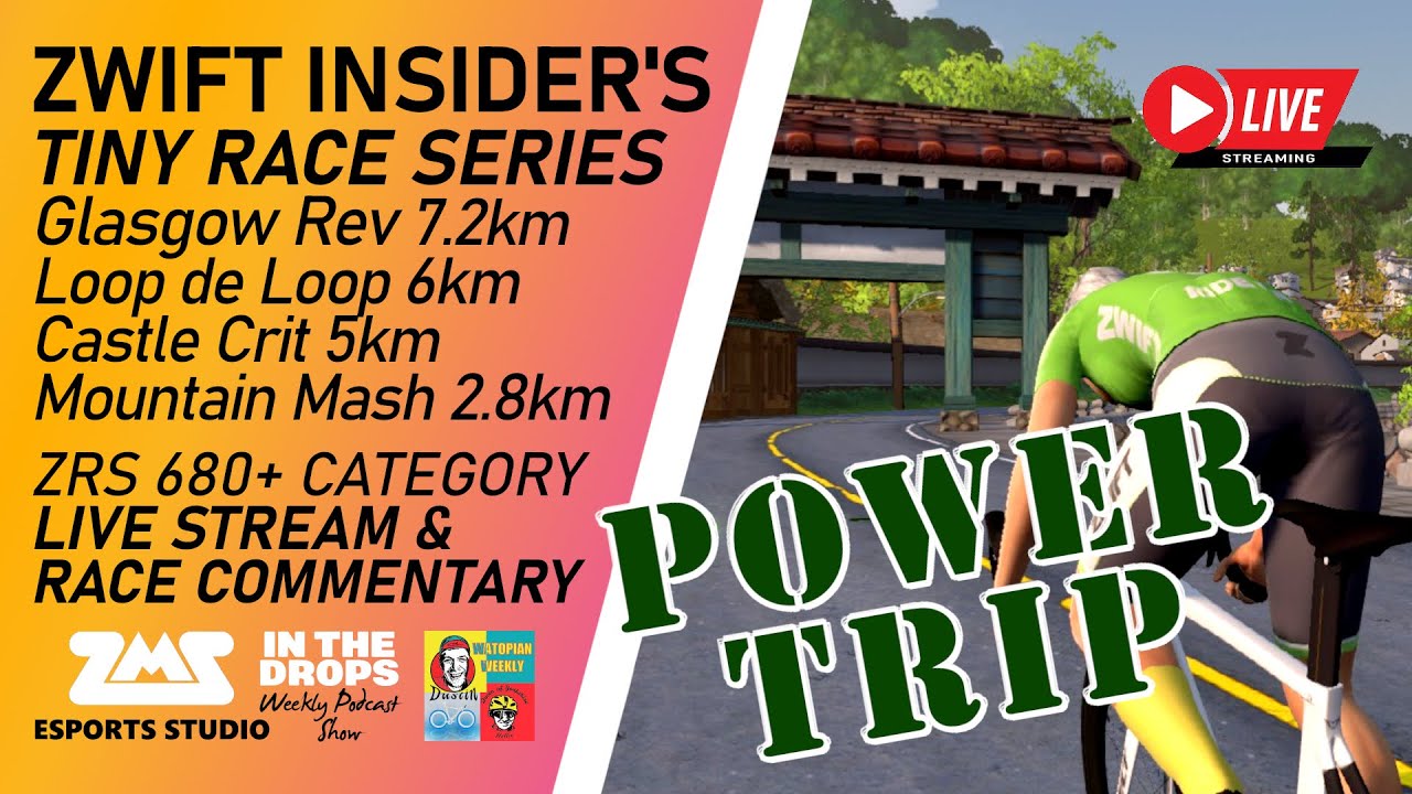 Zwift Insider Tiny Races - Newish Routes