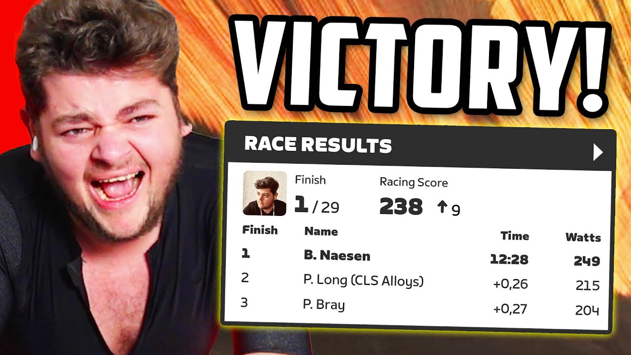 The Journey to My BIGGEST Zwift Race Victory EVER! - Cat D Zwift Racing