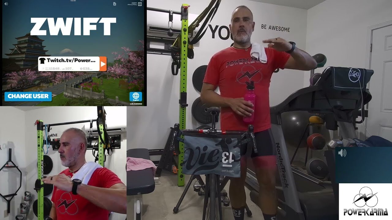 Zwift WTRL Duathlon Series Race 1 #livestream Highlights