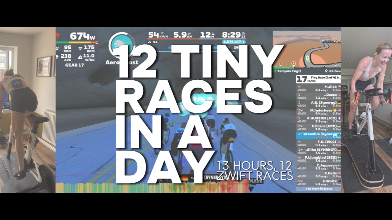 12 Zwift Tiny Races in a Day