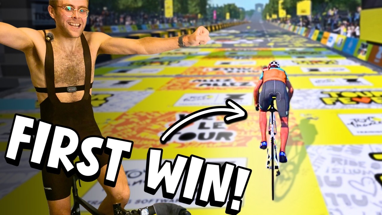 How I WON My First Zwift Race