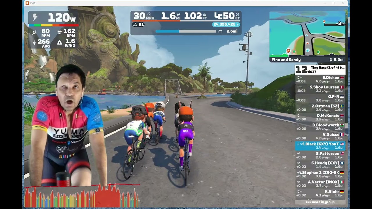 Zwift - Race: Tiny Race (1 thru 4) by Zwift Insider (C)