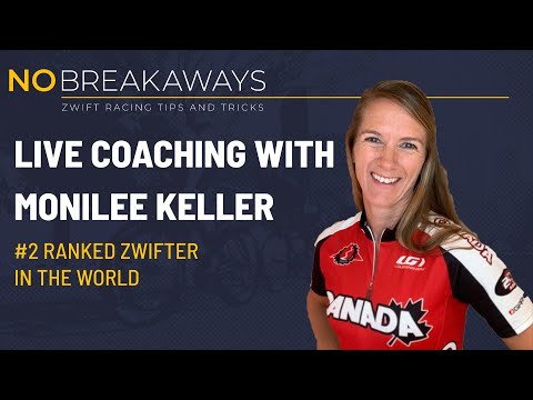 Live Coaching with the #2 Ranked Zwifter in the World - Monilee Keller of Team EVOQ!
