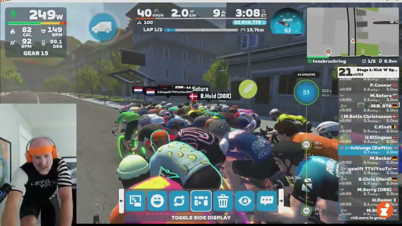 Zwift Race - Stage 1 Kick 'N' Sprint - Innsbruckring