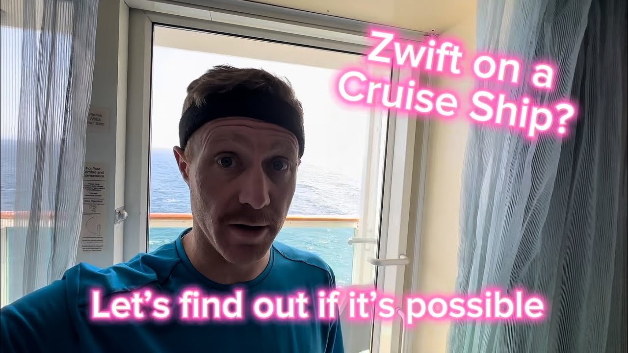 Is it possible to Zwift on a cruise ship?