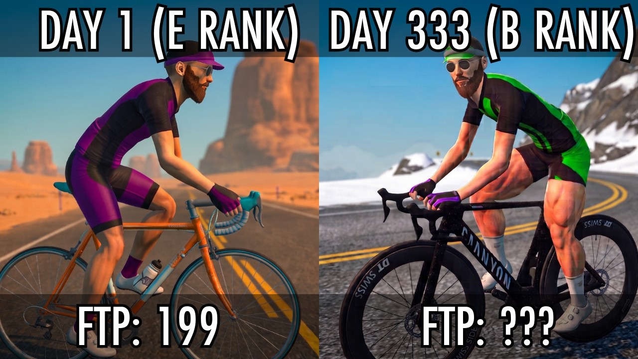 What 333 Days on Zwift Actually Does to Your Body