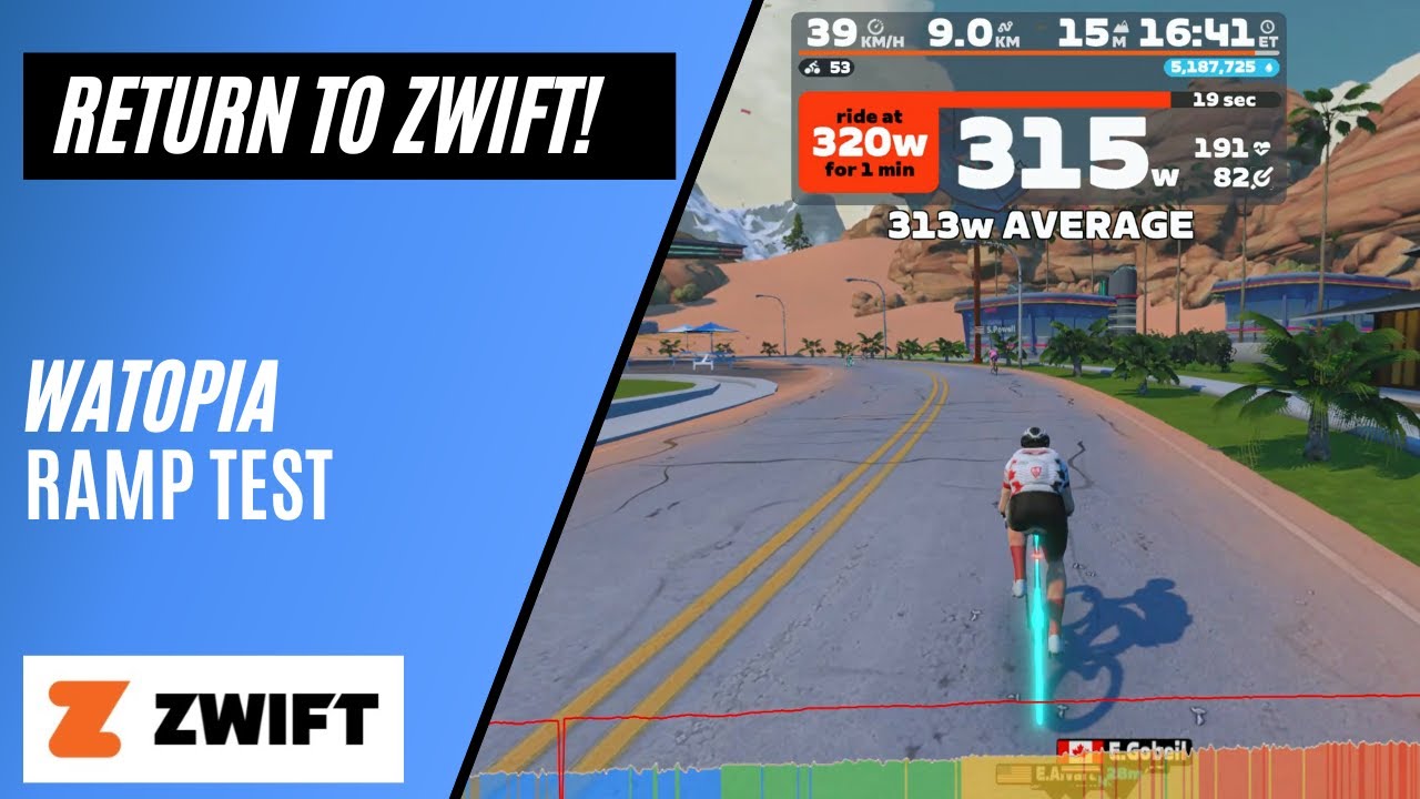 FTP Ramp Test: A Start to the Zwift Racing Season