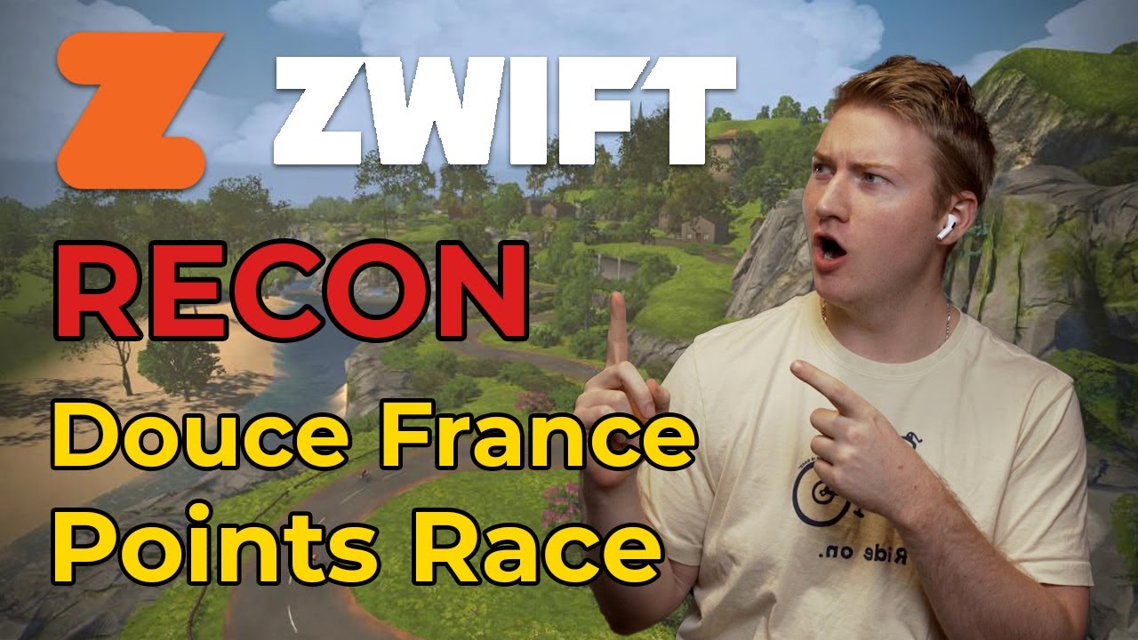 Douce France Recon || Points Race || Zwift Racing League 2025 || Round 3, Stage 2